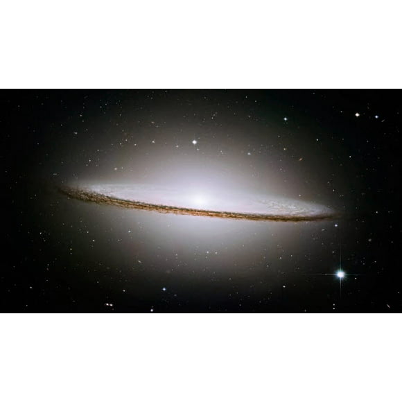 Poster Many Sizes; Sombrero Galaxy M104 In Multiple Wavelengths Using Hubble &